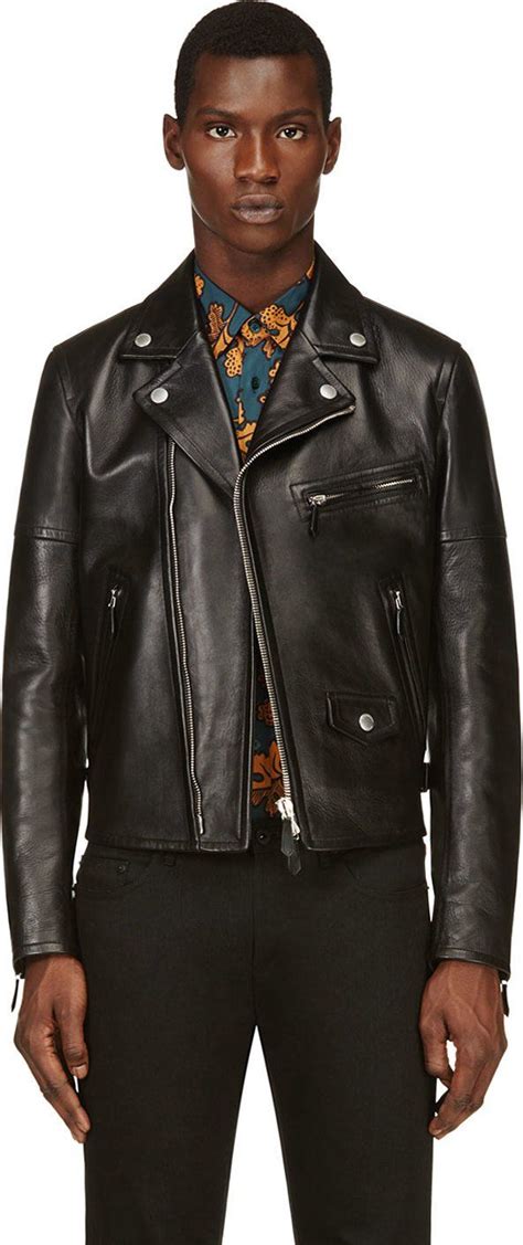 burberry prorsum lederjacke|burberry clothing for men.